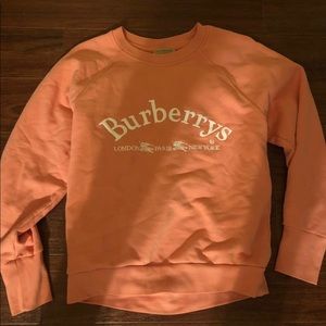 Burberry battarni logo embroided sweatshirt